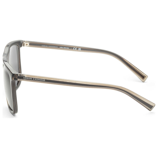 Left view of Armani Exchange Fashion Men's Sunglasses AX4102S-831887-56
