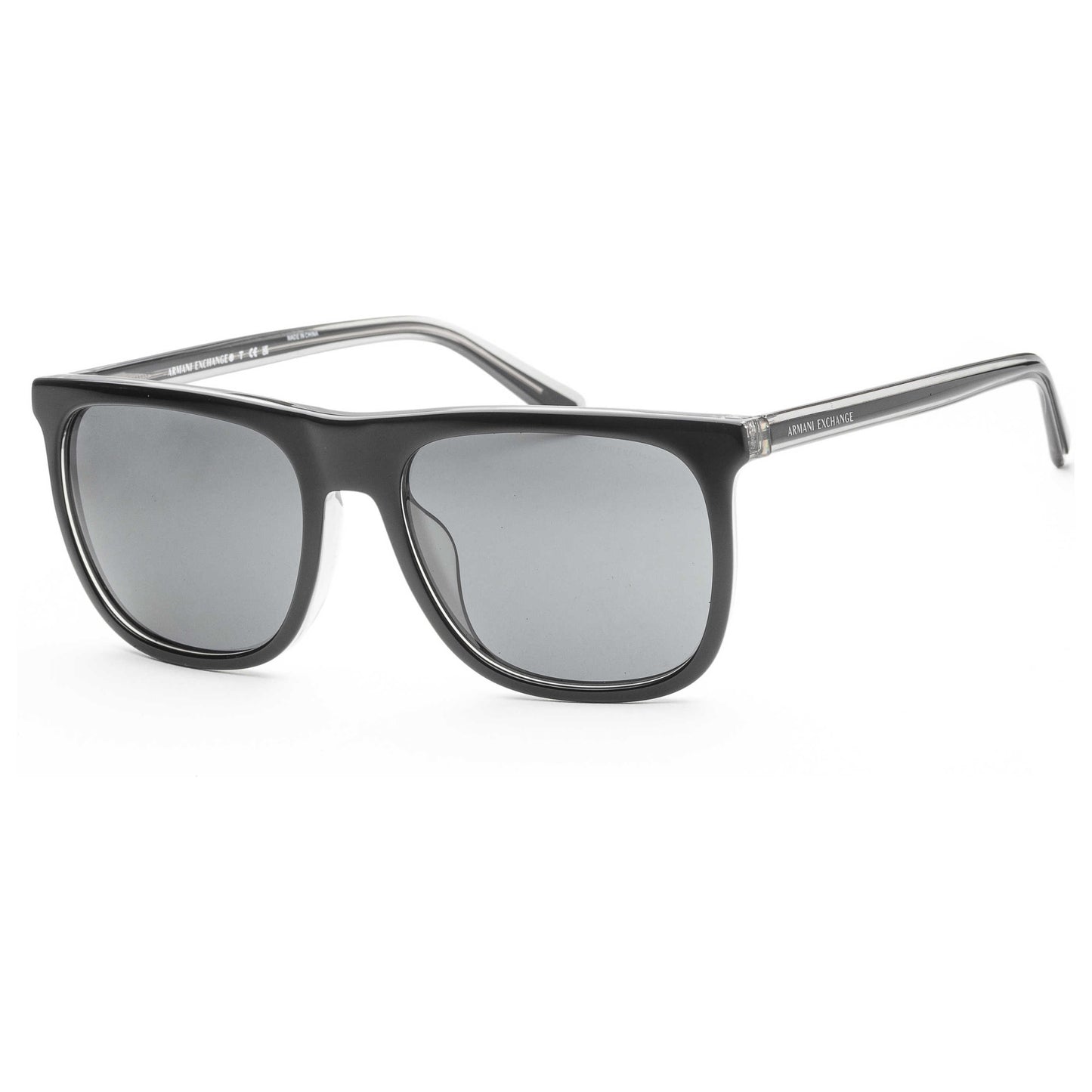 Front view of Armani Exchange Fashion Men's Sunglasses AX4102SF-831887