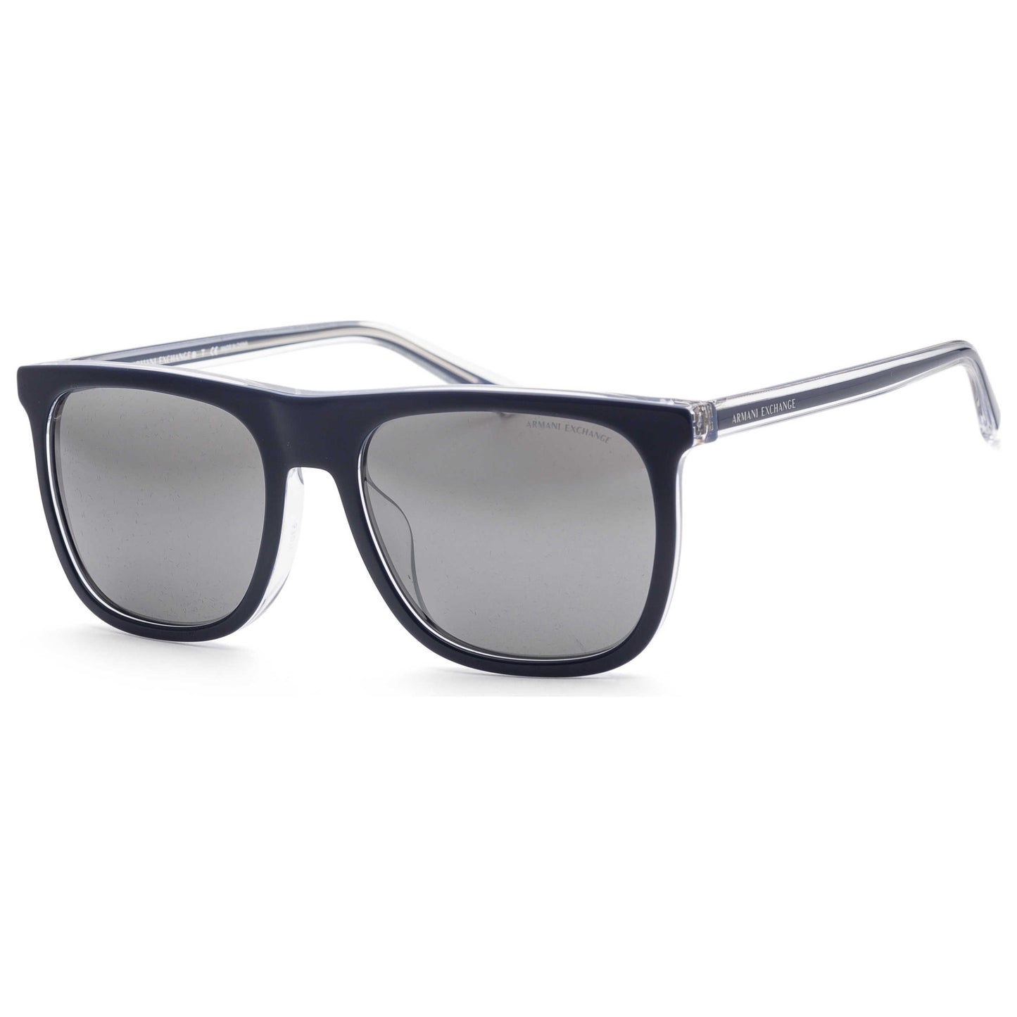 Front view of Armani Exchange Fashion Men's Sunglasses AX4102SF-83206G-57