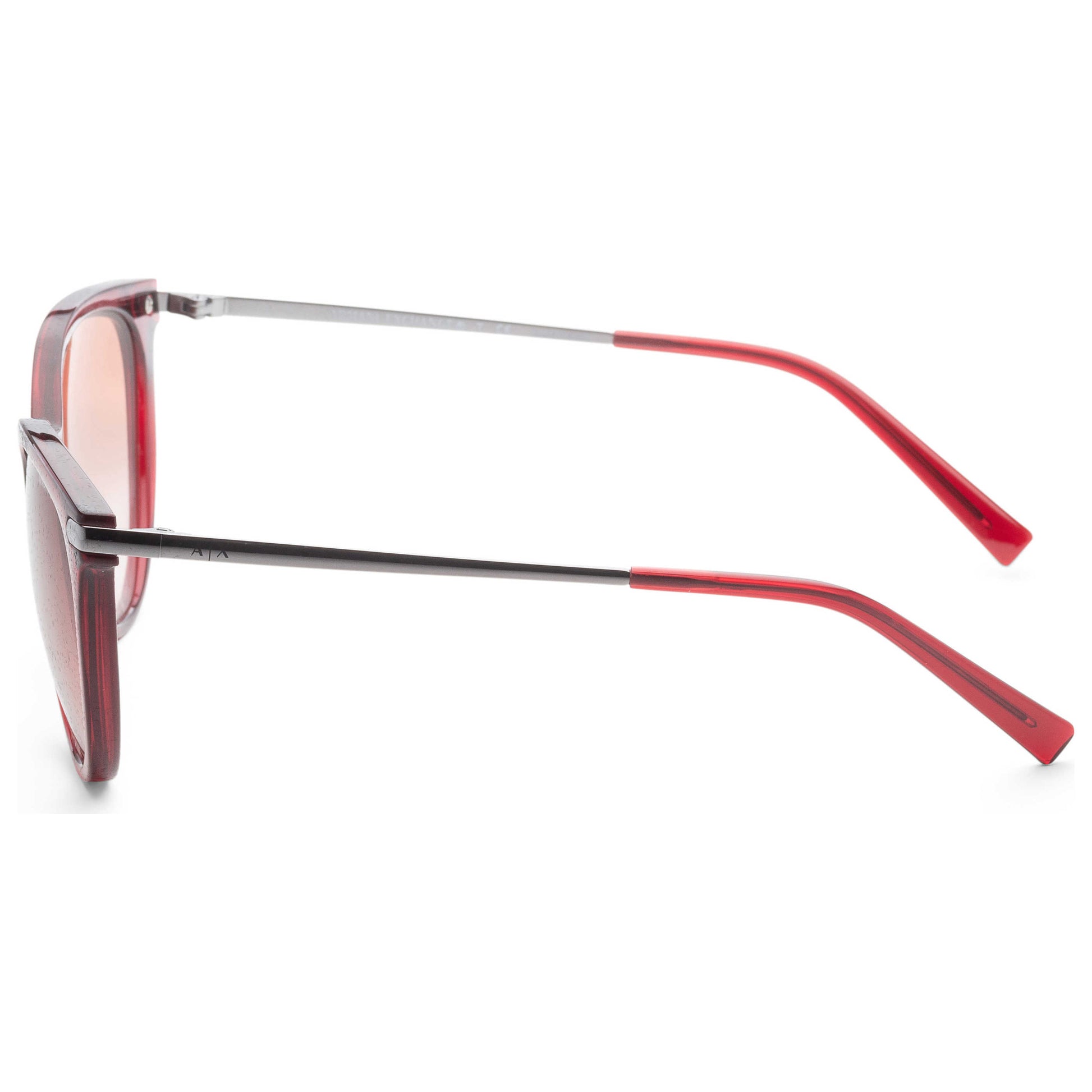 Left view of Armani Exchange Fashion Women's Sunglasses AX4107S-829813