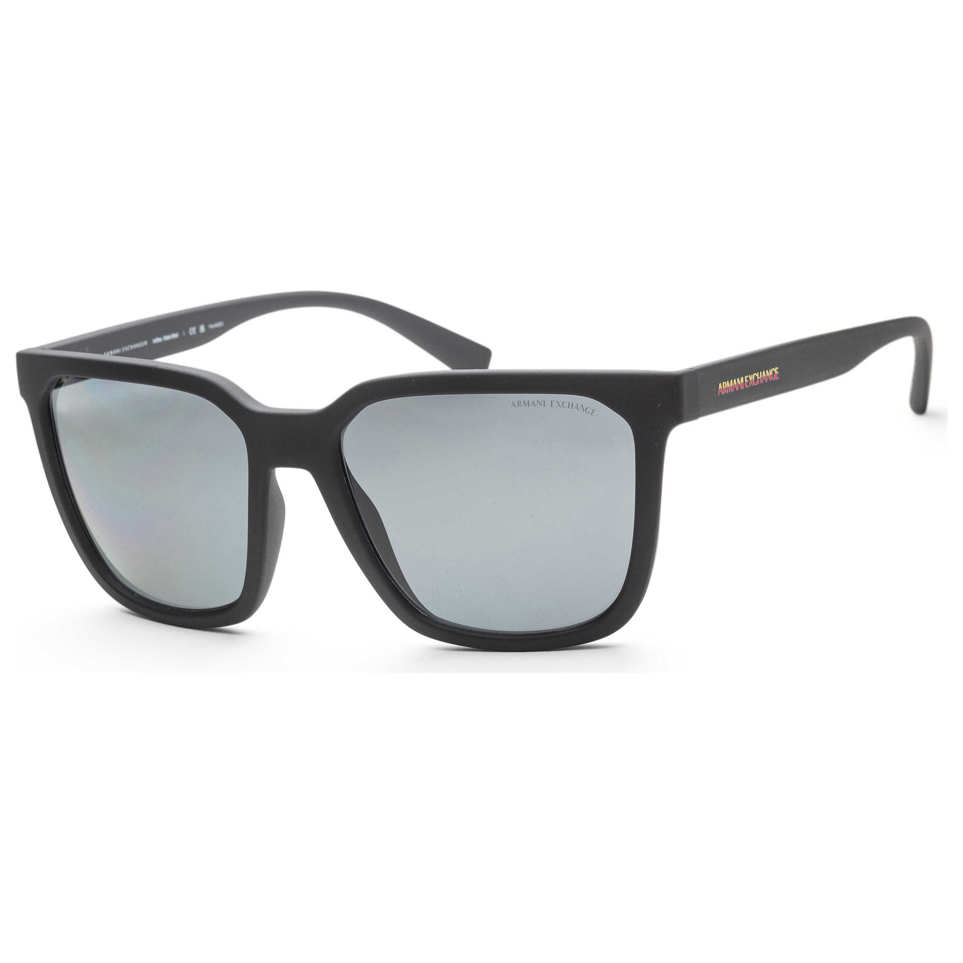 Front view of Armani Exchange Fashion Men's Sunglasses AX4108S-807881