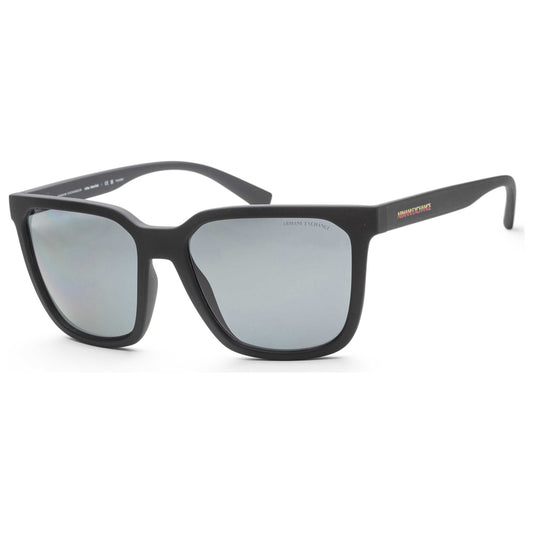 Front view of Armani Exchange Fashion Men's Sunglasses AX4108S-807881