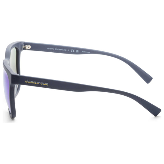 Left view of Armani Exchange Fashion Men's Sunglasses AX4108SF-818125