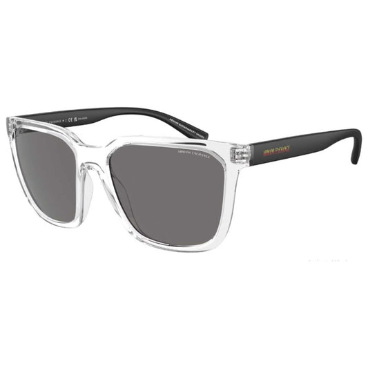 Front view of Armani Exchange Fashion Men's Sunglasses AX4108SF-823581-57