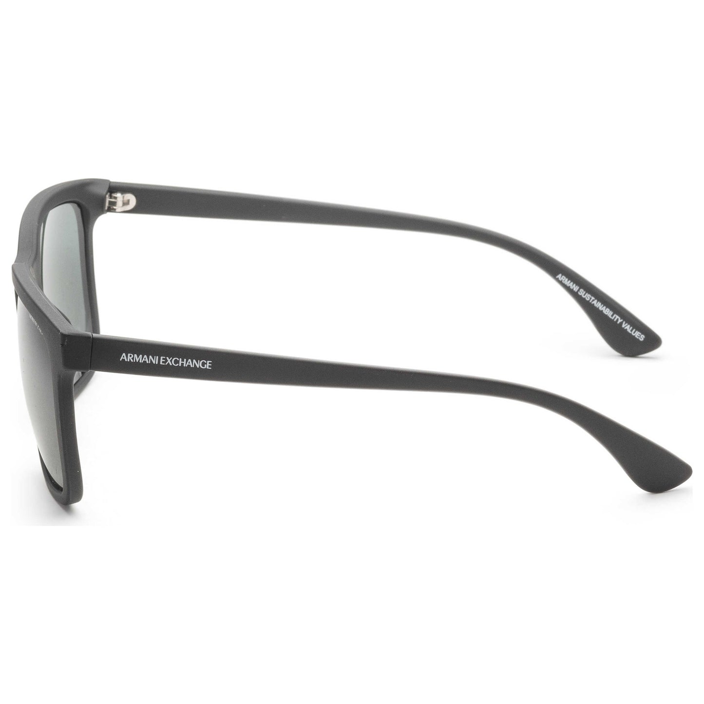 Left view of Armani Exchange Fashion Men's Sunglasses AX4112SU-807871-55