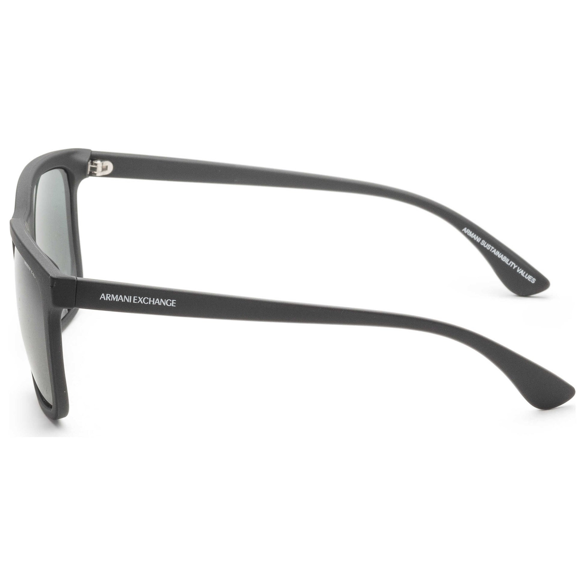 Left view of Armani Exchange Fashion Men's Sunglasses AX4112SU-807871-55