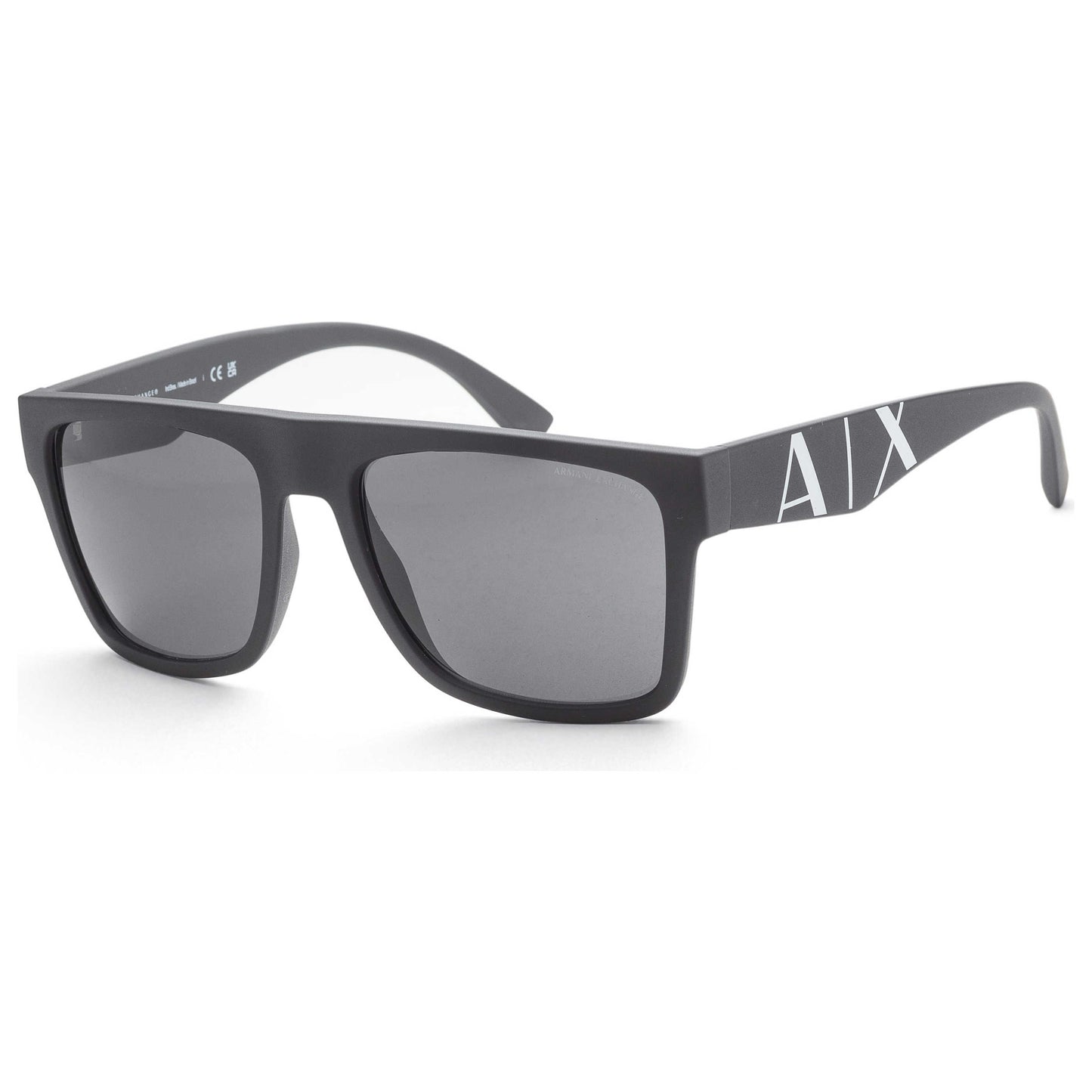 Front view of Armani Exchange Fashion Men's Sunglasses AX4113S-807887