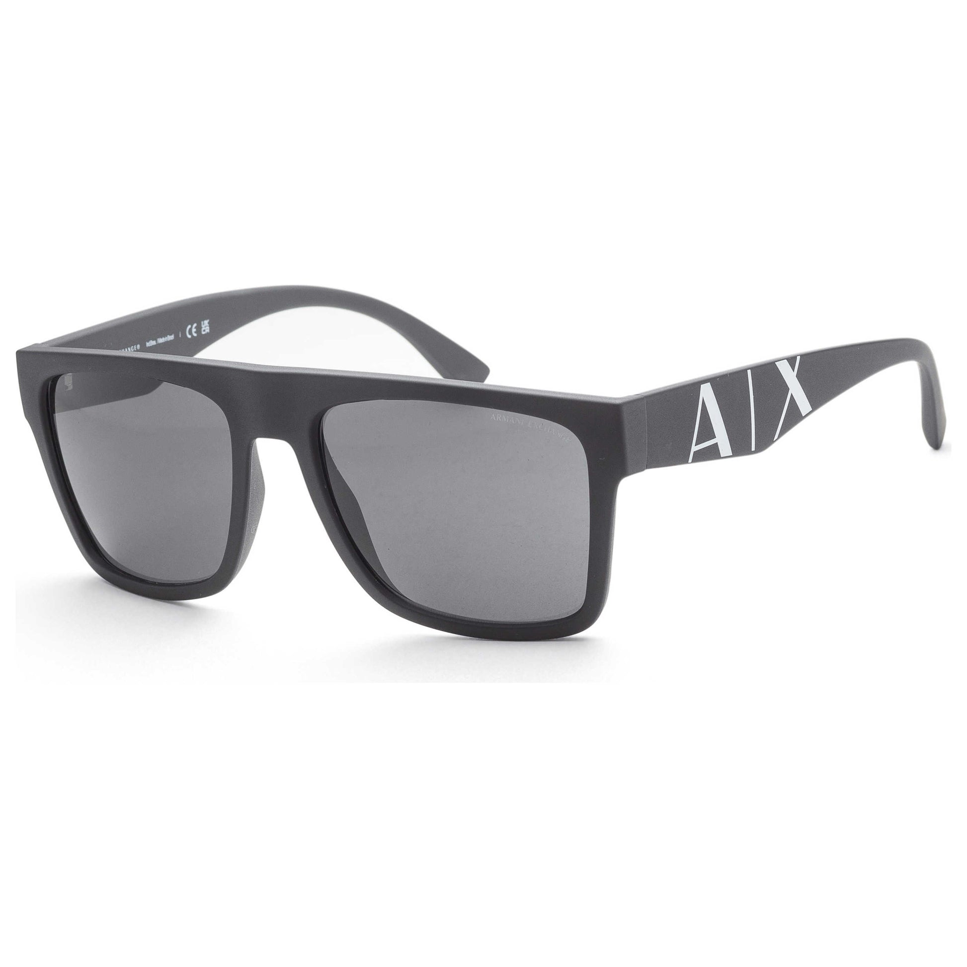 Front view of Armani Exchange Fashion Men's Sunglasses AX4113S-807887