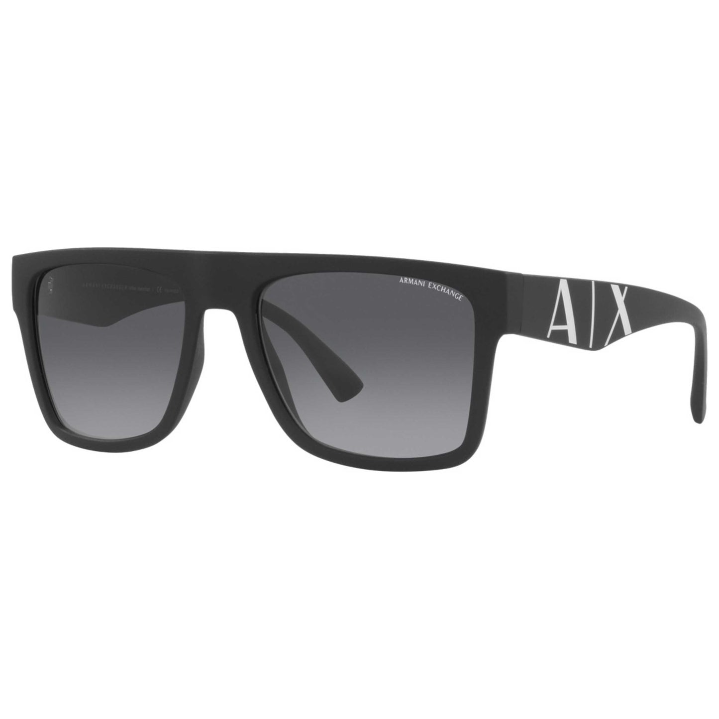 Front view of Armani Exchange Fashion Men's Sunglasses AX4113SF-8078T3-55