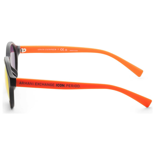 Left view of Armani Exchange Fashion Men's Sunglasses AX4114SF-83366Q