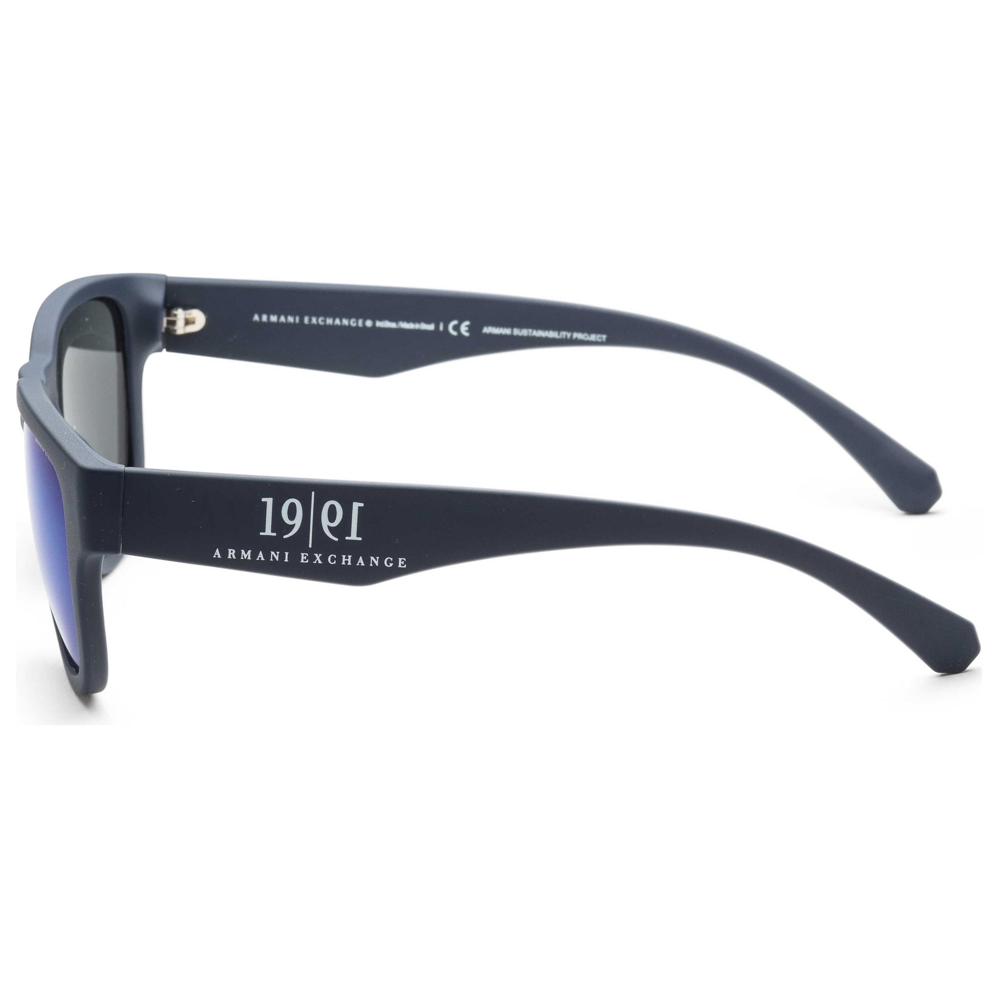 Left view of Armani Exchange Fashion Men's Sunglasses AX4115SU-818155-54