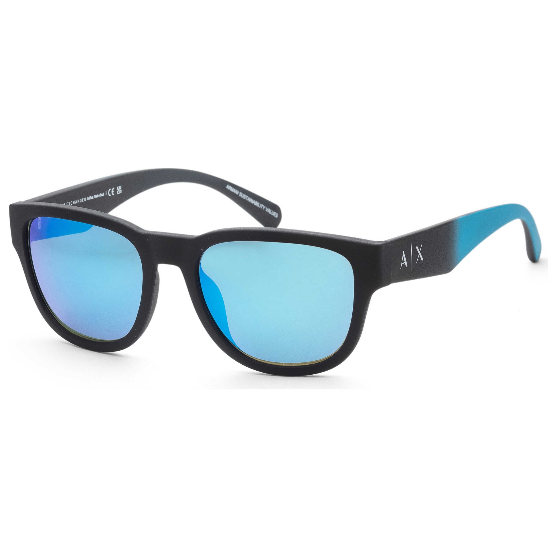 Front view of Armani Exchange Fashion Men's Sunglasses AX4115SU-832525-54