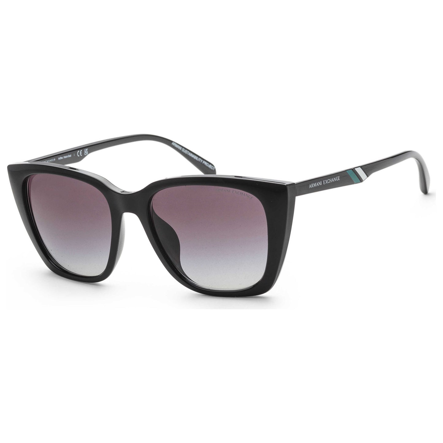 Front view of Armani Exchange Fashion Women's Sunglasses AX4116SU-81588G