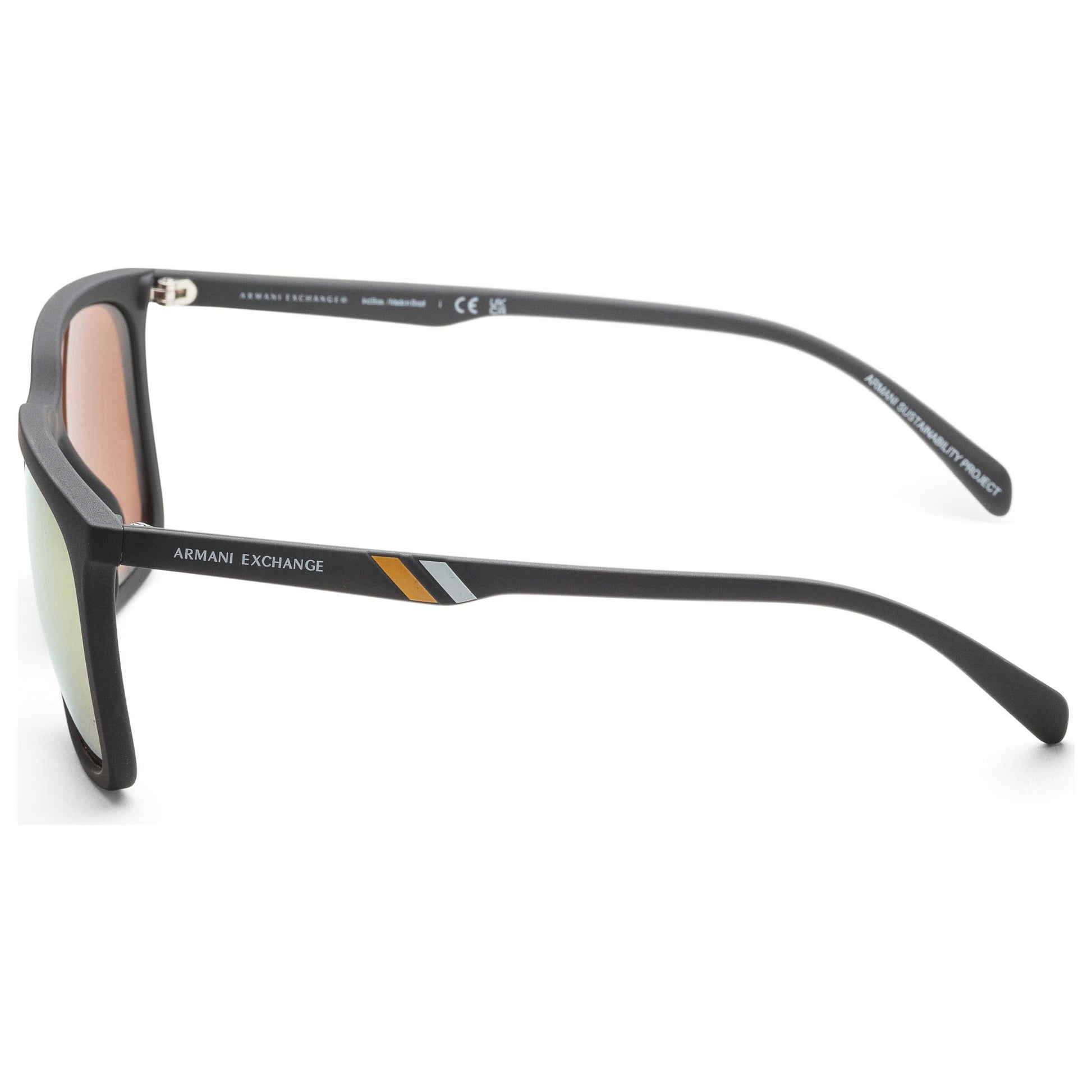 Left view of Armani Exchange Fashion Men's Sunglasses AX4117SU-807873