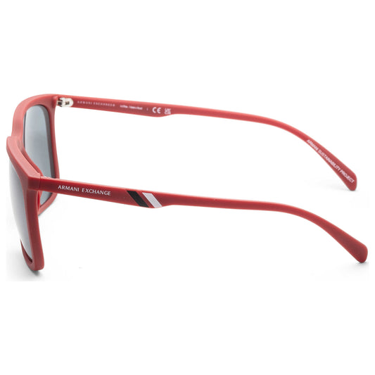 Left view of Armani Exchange Fashion Men's Sunglasses AX4117SU-80986G-57