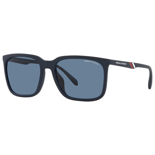 Front view of Armani Exchange Fashion Men's Sunglasses AX4117SU-818180-57