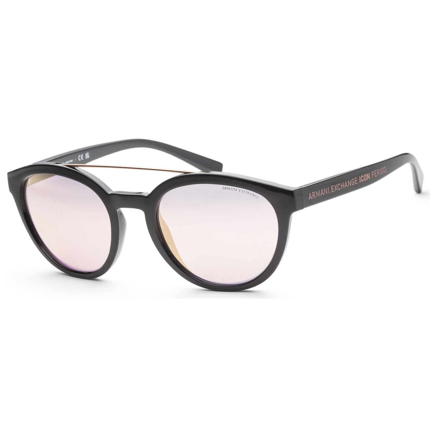 Front view of Armani Exchange Fashion Men's Sunglasses AX4118S-81586X