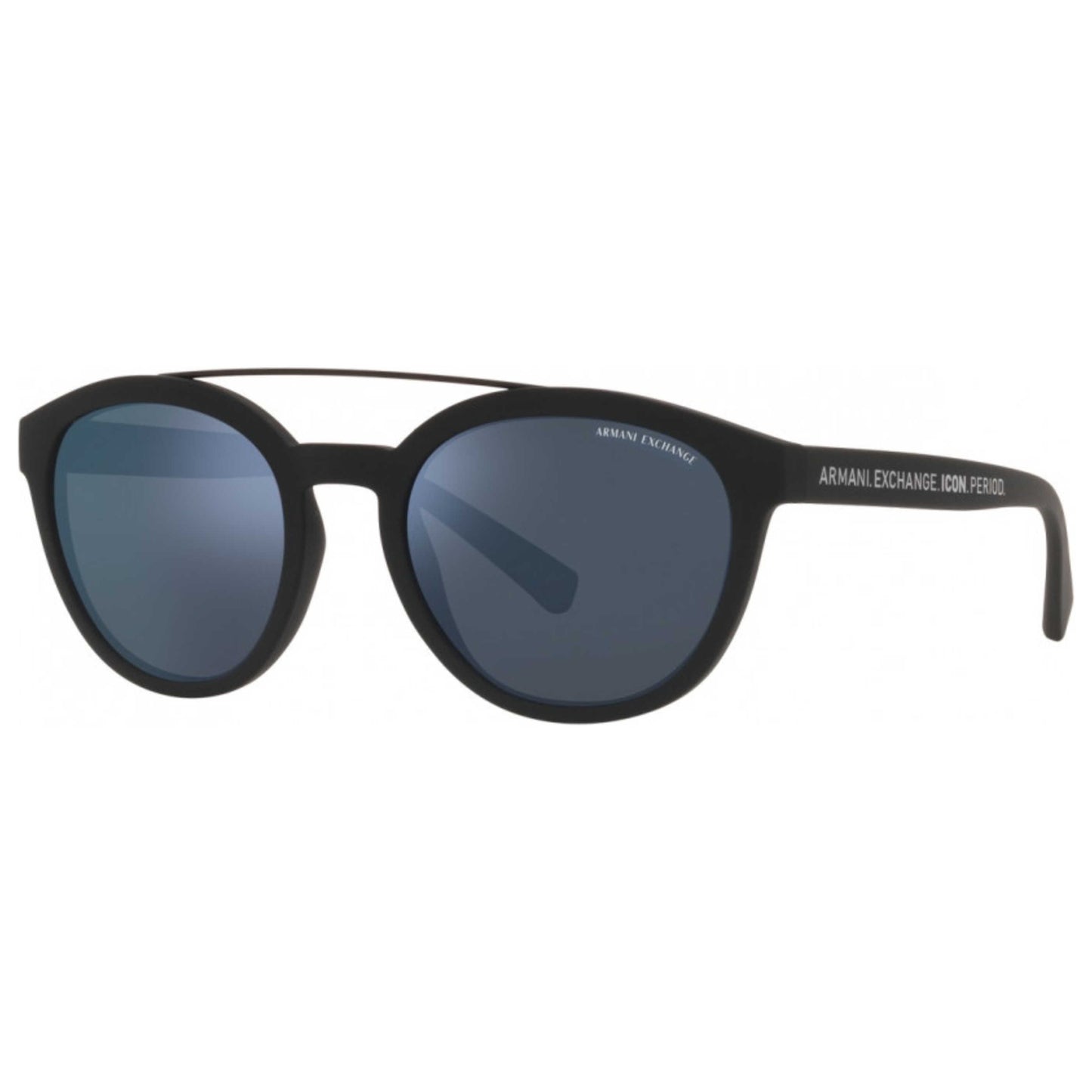 Front view of Armani Exchange Fashion Men's Sunglasses AX4118SF-807855-54