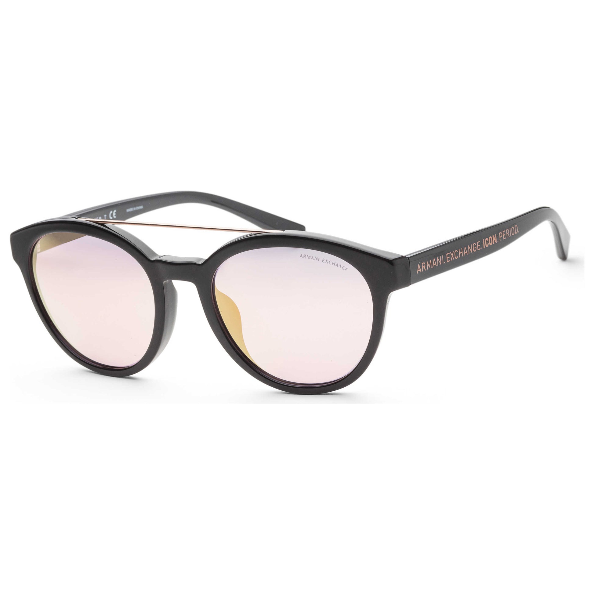 Front view of Armani Exchange Fashion Men's Sunglasses AX4118SF-81586X