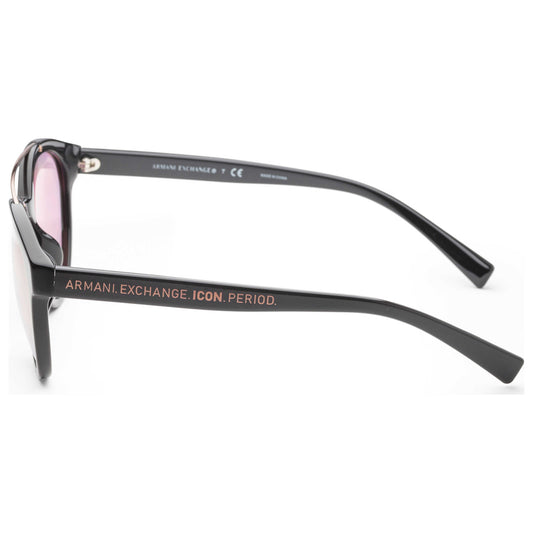 Left view of Armani Exchange Fashion Men's Sunglasses AX4118SF-81586X