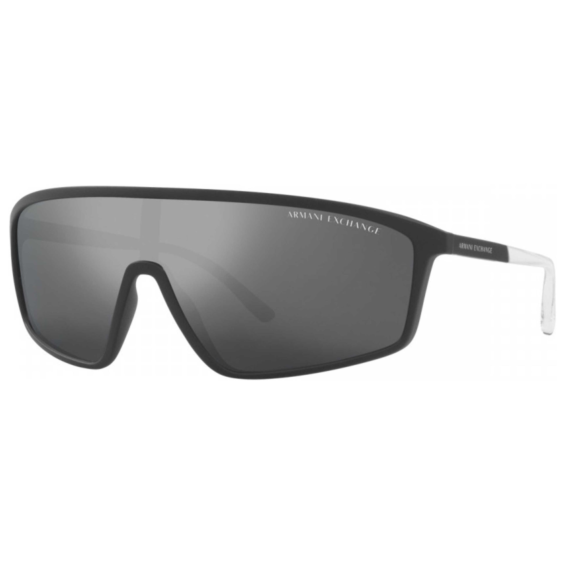 Front view of Armani Exchange Fashion Men's Sunglasses AX4119S-80786G-37