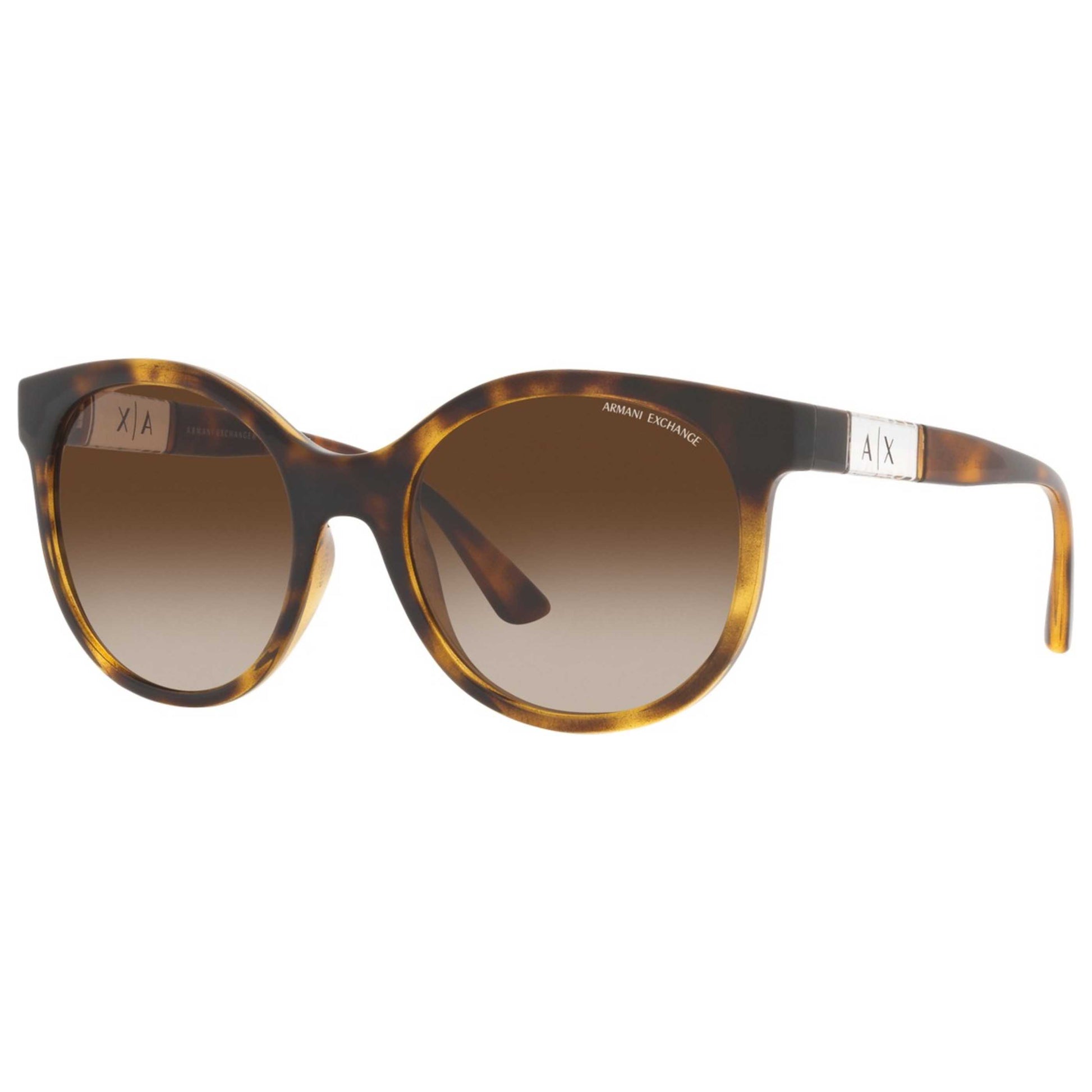 Front view of Armani Exchange Fashion Women's Sunglasses AX4120SF-821313-54