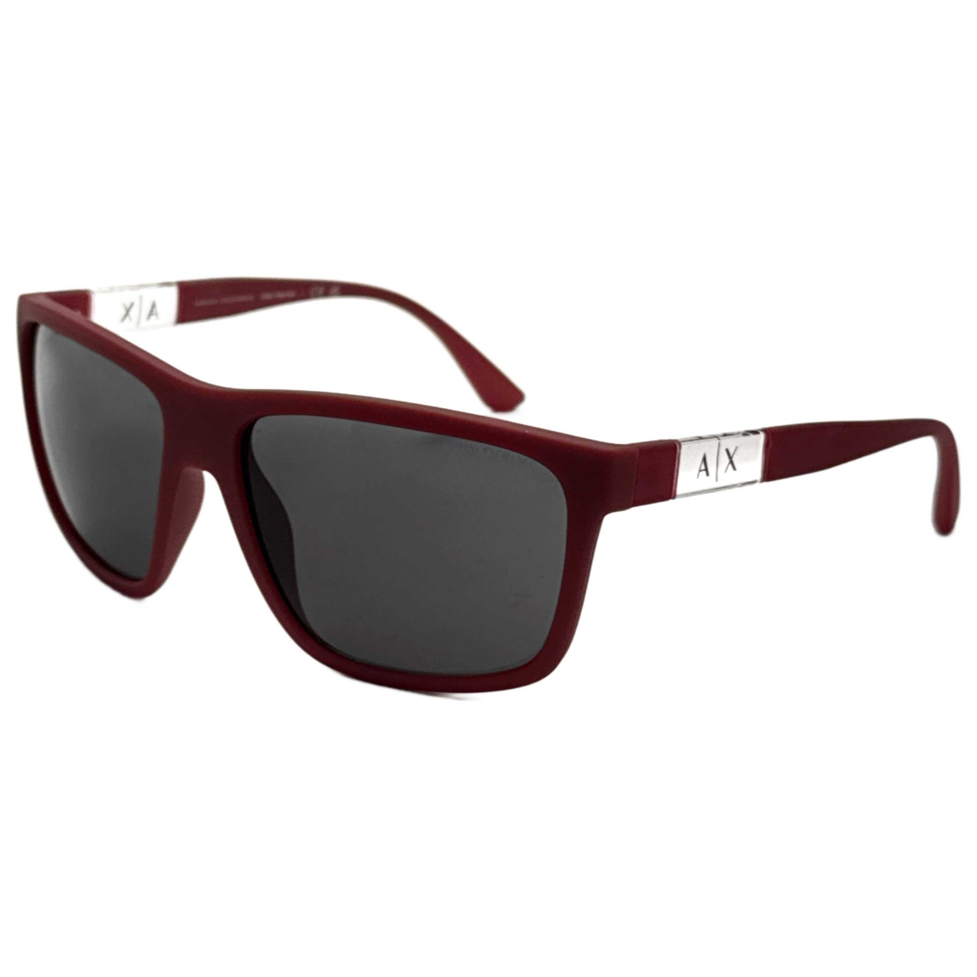 Front view of Armani Exchange Fashion Men's Sunglasses AX4121S-827487-59