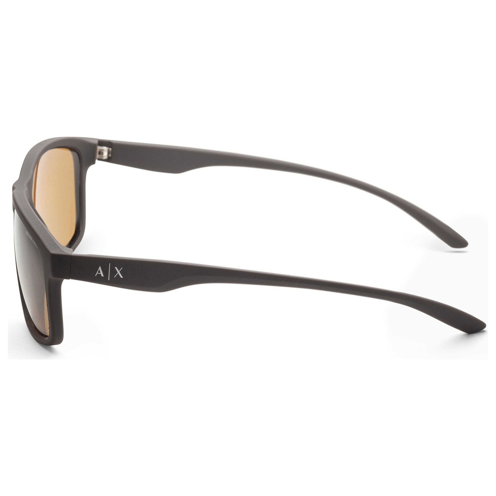 Left view of Armani Exchange Fashion Men's Sunglasses AX4122S-804183