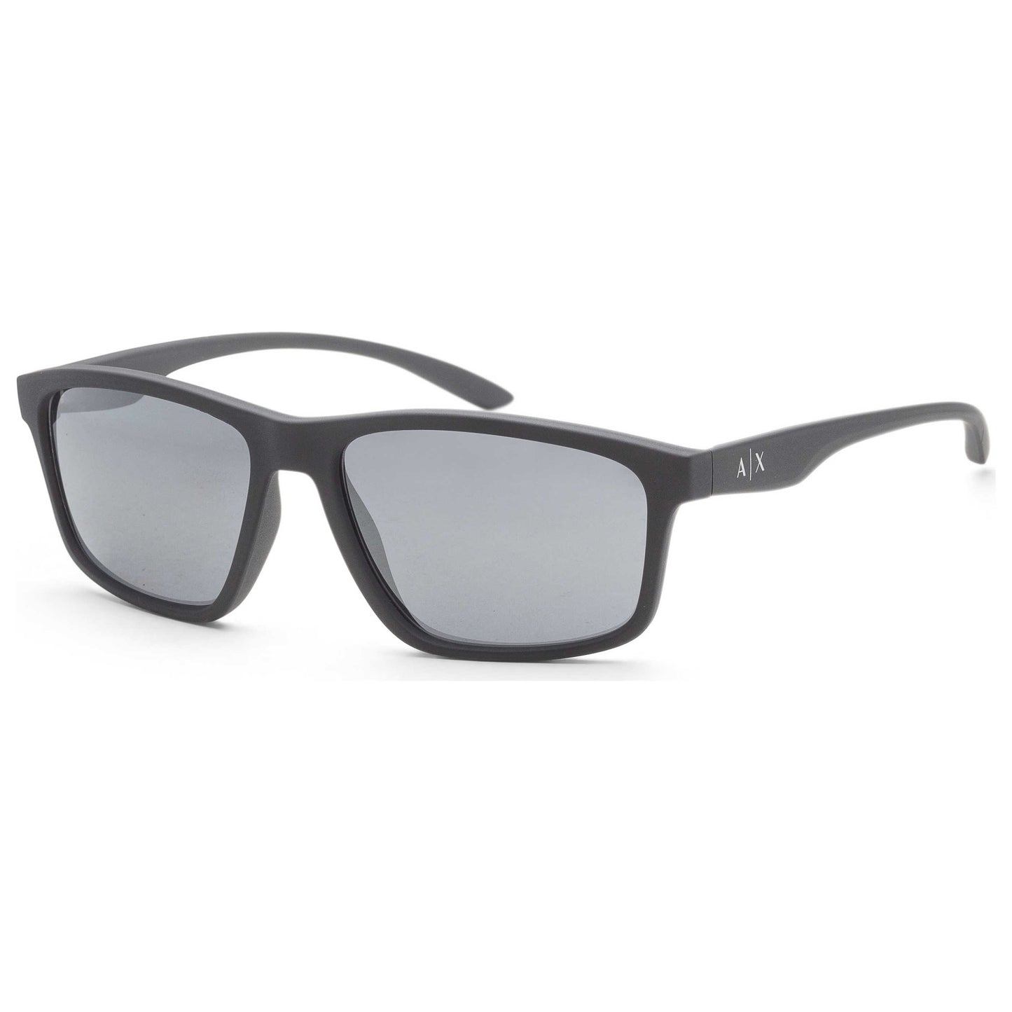 Front view of Armani Exchange Fashion Men's Sunglasses AX4122S-80786G-59