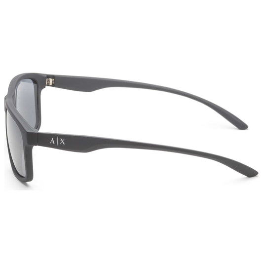 Left view of Armani Exchange Fashion Men's Sunglasses AX4122S-80786G-59