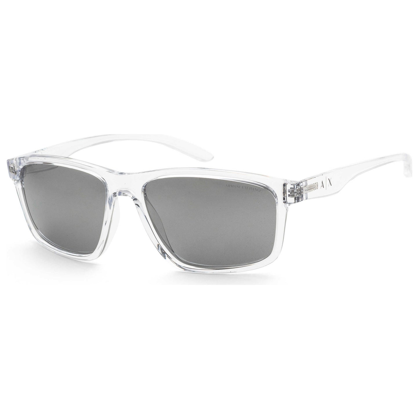 Front view of Armani Exchange Fashion Men's Sunglasses AX4122S-83336G