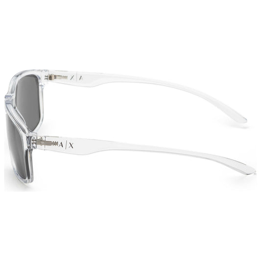 Left view of Armani Exchange Fashion Men's Sunglasses AX4122S-83336G