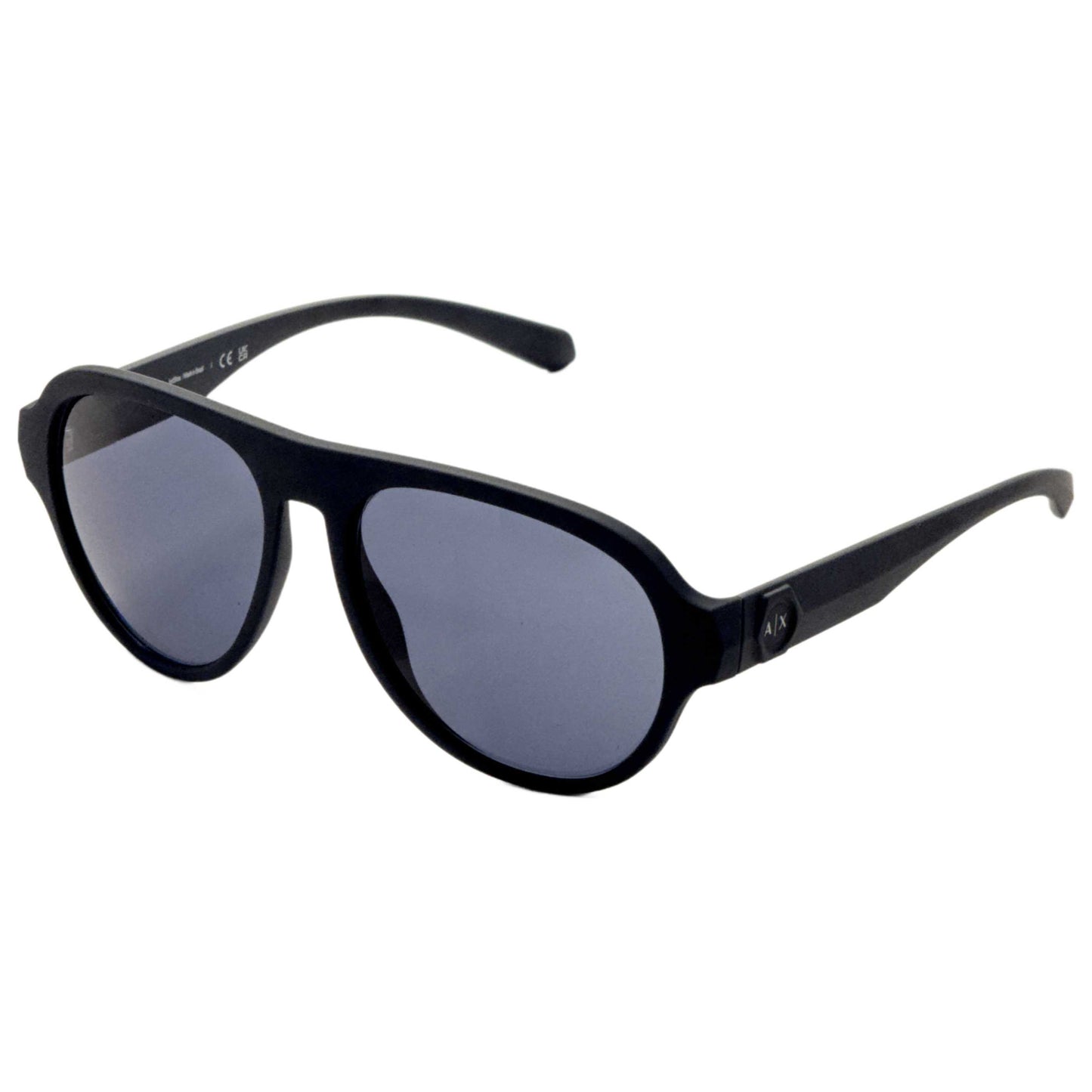 Front view of Armani Exchange Fashion Men's Sunglasses AX4126SU-818180-58