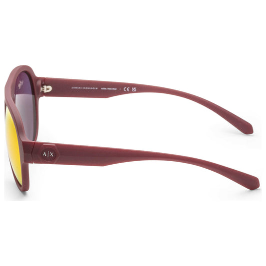 Left view of Armani Exchange Fashion Men's Sunglasses AX4126SU-82746Q-58