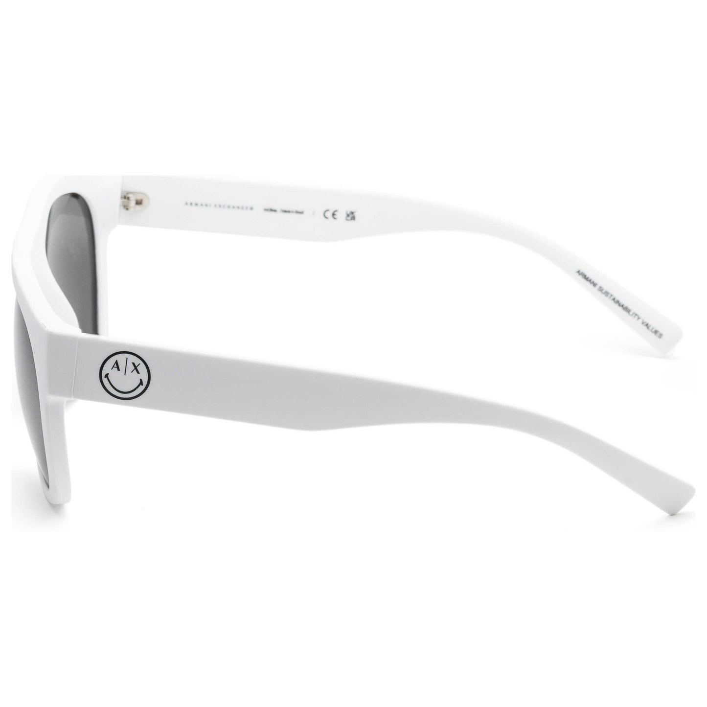 Left view of Armani Exchange Fashion Men's Sunglasses AX4128SU-81566G-55