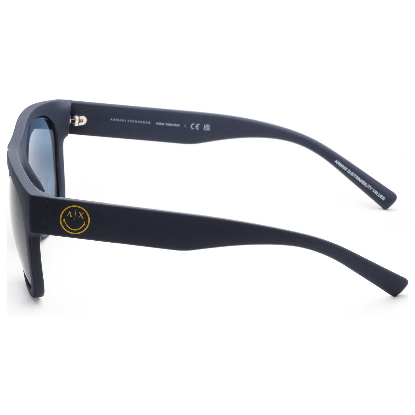 Left view of Armani Exchange Fashion Men's Sunglasses AX4128SU-818180-55