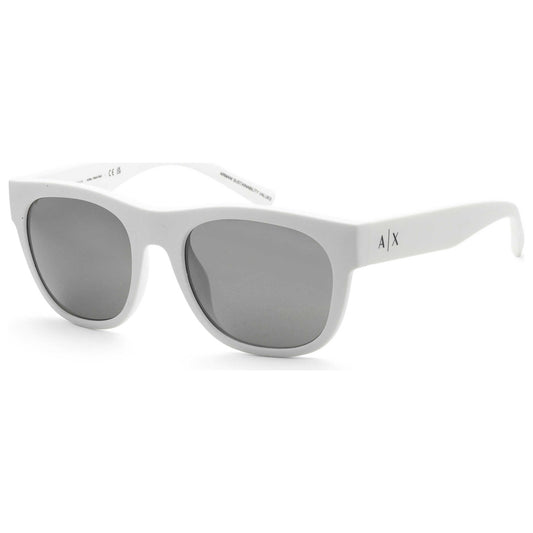 Front view of Armani Exchange Fashion Men's Sunglasses AX4128SU-83156G-55