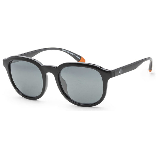 Front view of Armani Exchange Fashion Men's Sunglasses AX4129SU-81586G-54