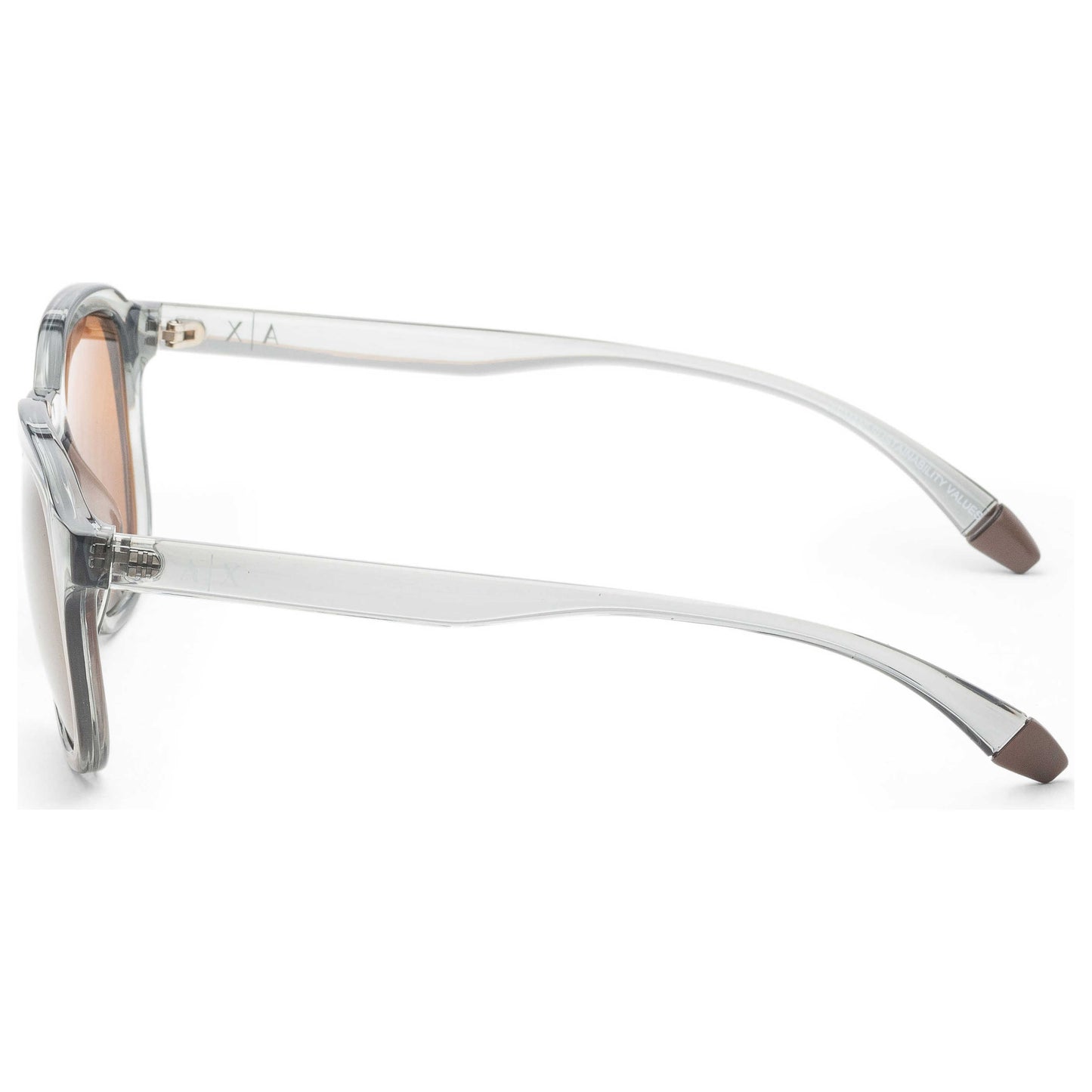 Left view of Armani Exchange Fashion Men's Sunglasses AX4129SU-83346H-54