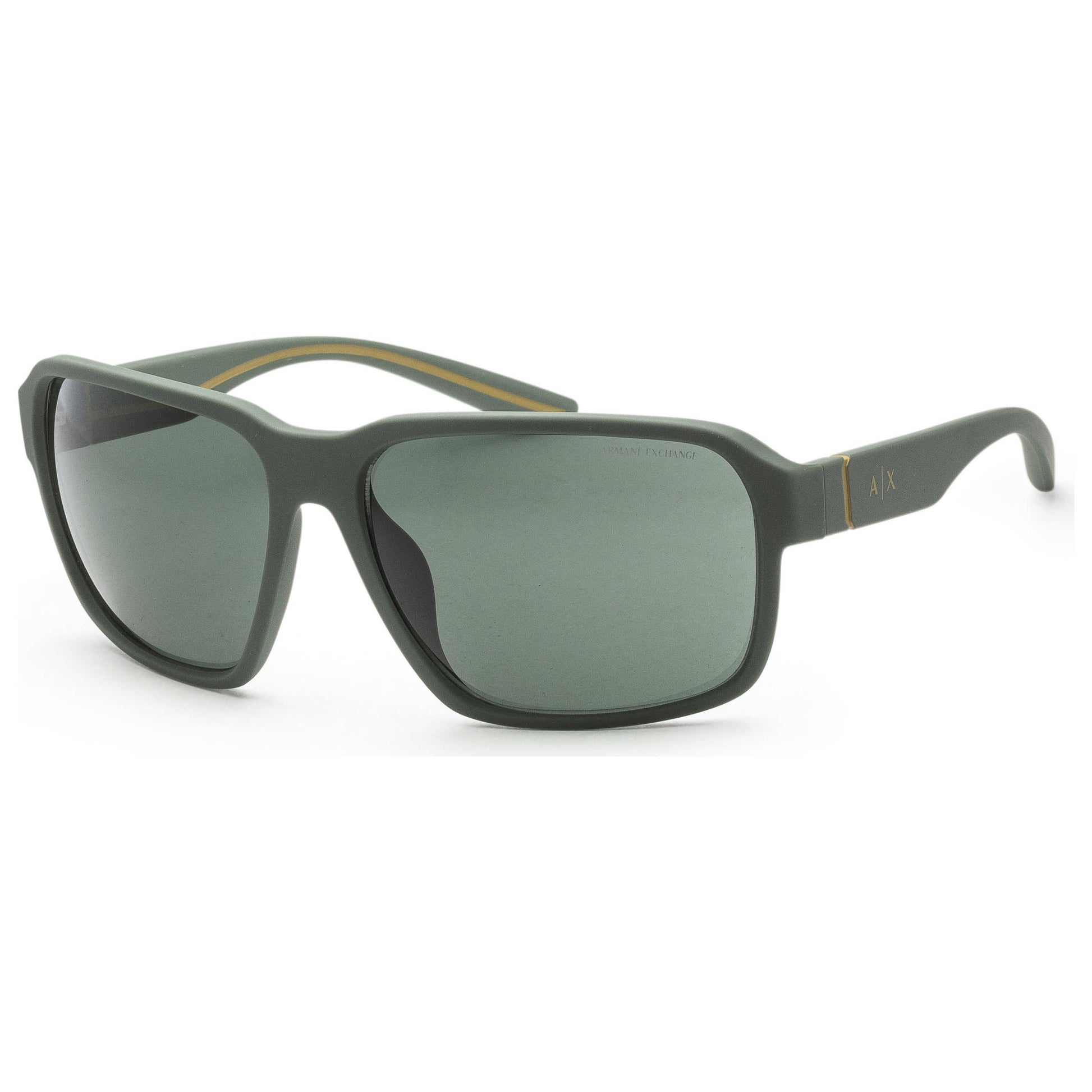 Front view of Armani Exchange Fashion Men's Sunglasses AX4131SU-803271-64