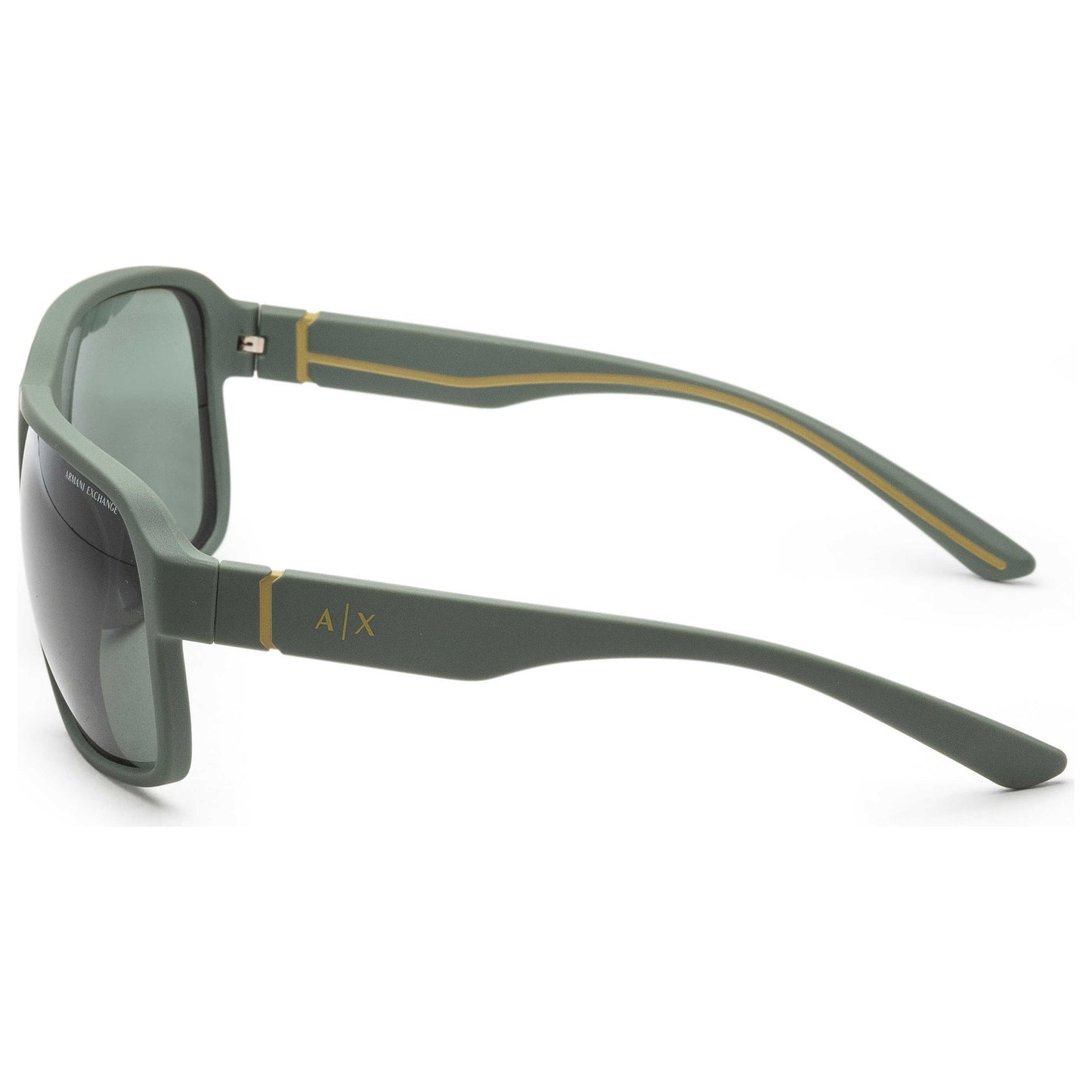 Left view of Armani Exchange Fashion Men's Sunglasses AX4131SU-803271-64