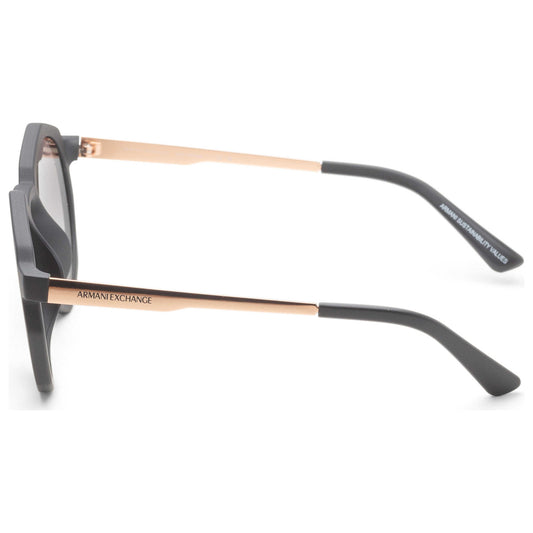 Left view of Armani Exchange Fashion Women's Sunglasses AX4132SU-815811-51