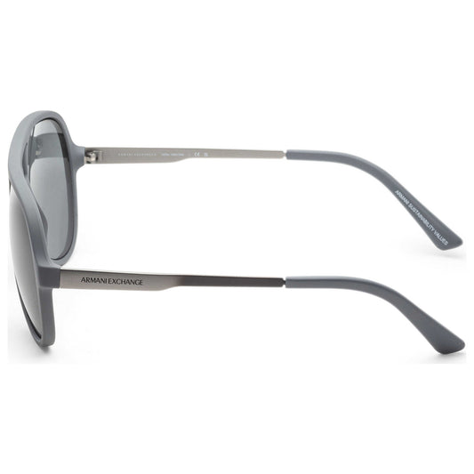 Left view of Armani Exchange Fashion Men's Sunglasses AX4133S-829487-60