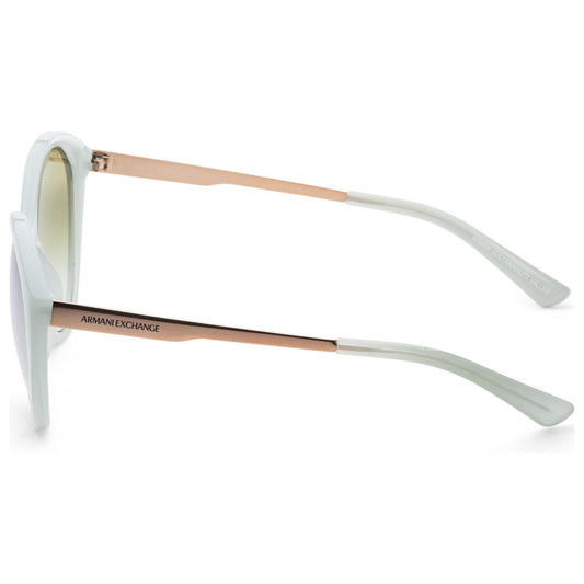 Left view of Armani Exchange Fashion Women's Sunglasses AX4134S-8160W0-55