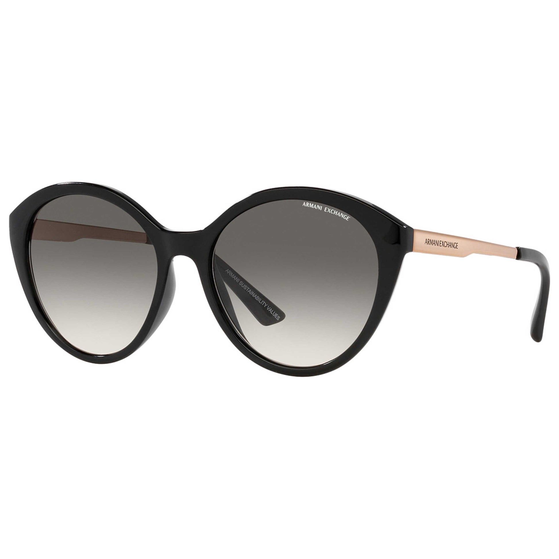 Front view of Armani Exchange Fashion Women's Sunglasses AX4134SF-815811-55