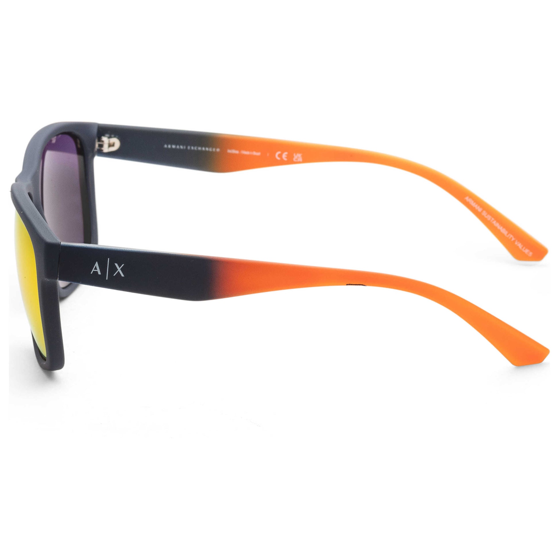 Left view of Armani Exchange Fashion Men's Sunglasses AX4135S-81816Q-59