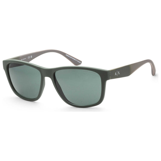 Front view of Armani Exchange Fashion Men's Sunglasses AX4135S-830171-59