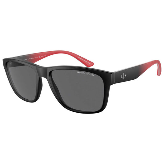 Front view of Armani Exchange Fashion Men's Sunglasses AX4135SF-807881-59