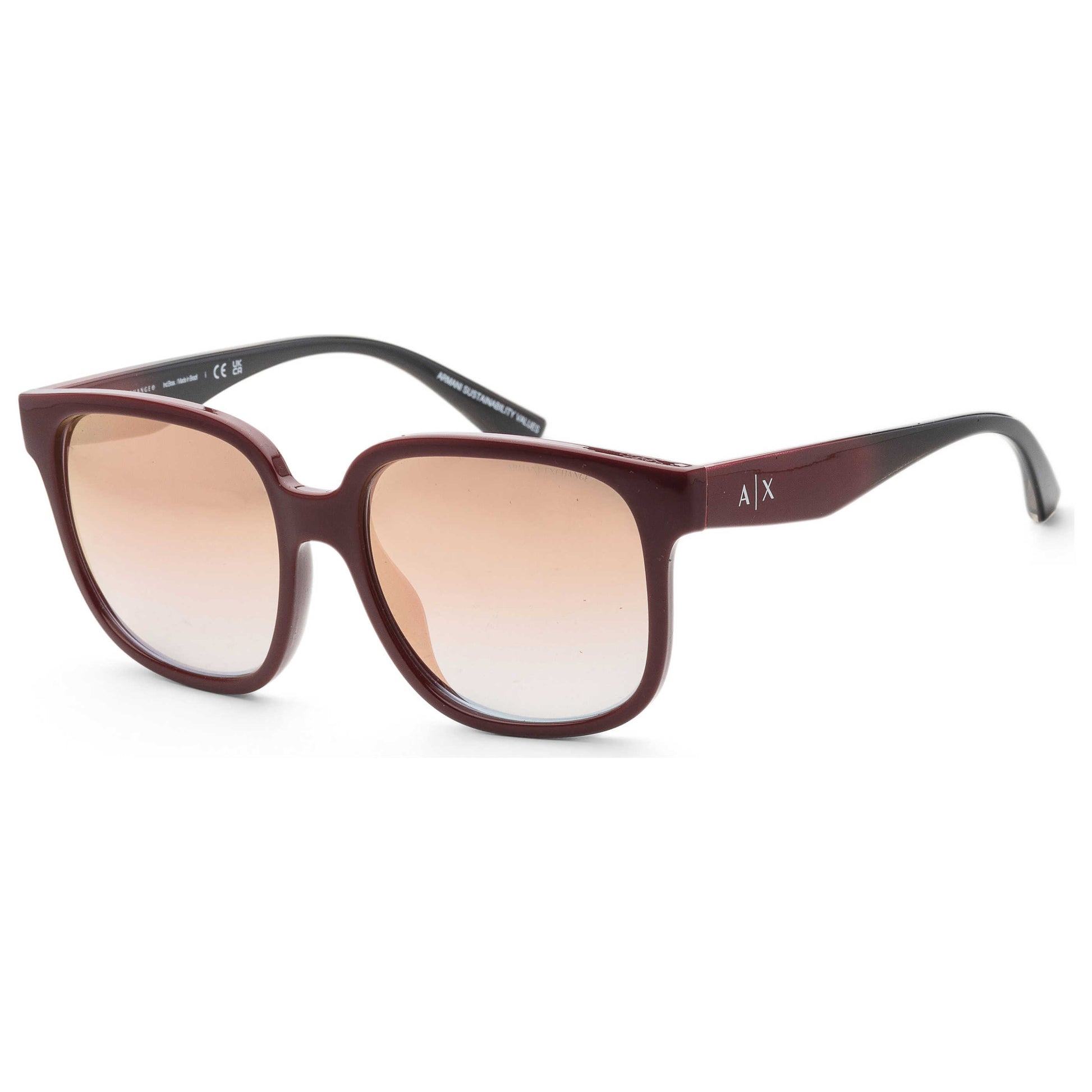 Front view of Armani Exchange Fashion Women's Sunglasses AX4136SU-82986F-56