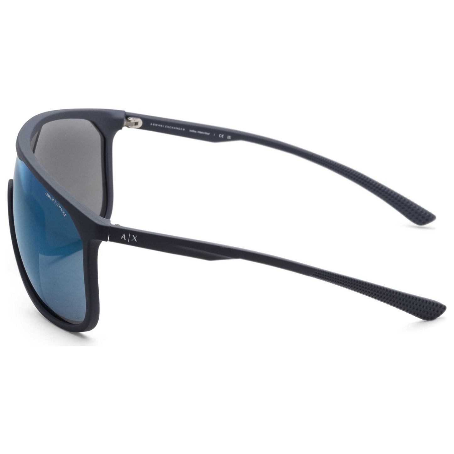 Left view of Armani Exchange Fashion Men's Sunglasses AX4137SU-818155-35